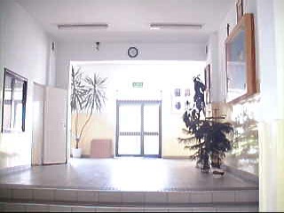 Gimnazjum - korytarz wejciowy